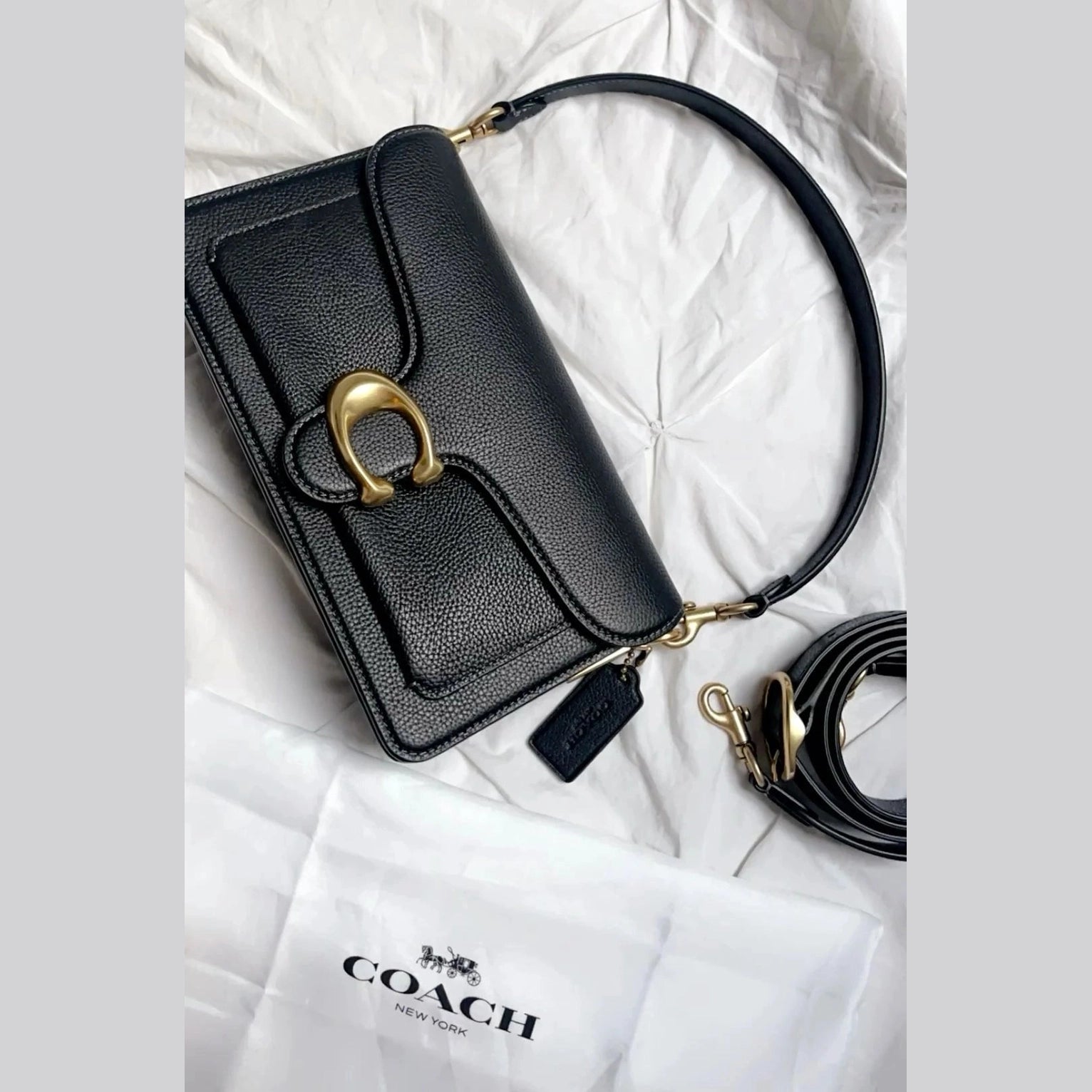 Coach-Inspired Tabby Shoulder Bag