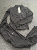Alo Active Elevate Zip Set_🖤Black & 🤎Chocolate Brown