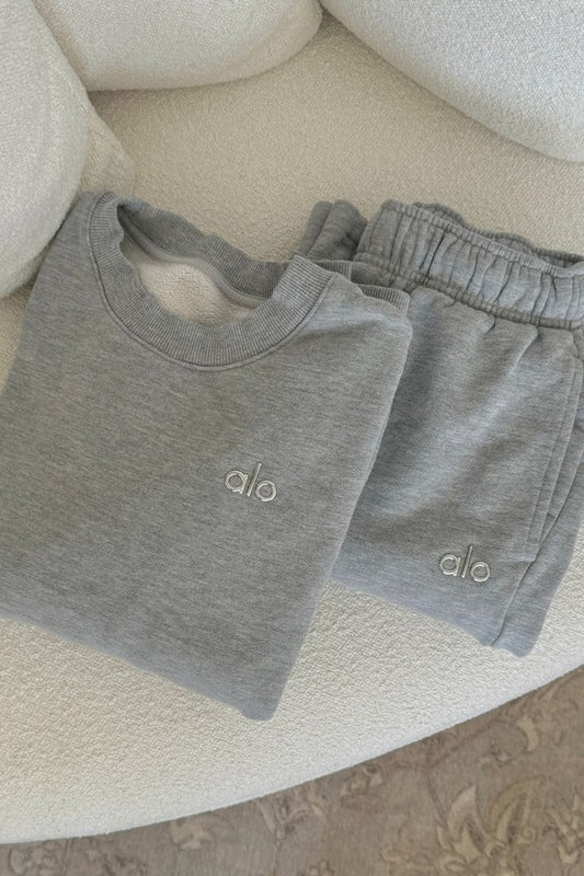 Alo Yoga Signature Set_🖤 Black 🤎 Chocolate Brown 🩶 Grey | Pre-Order