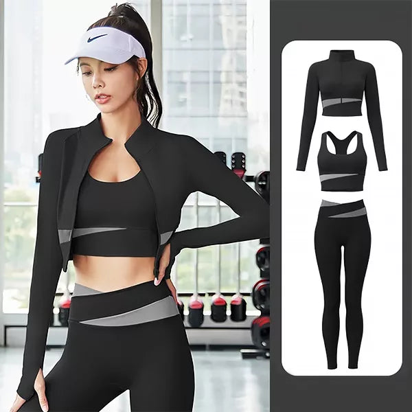 3-Piece Matching Activewear Set
