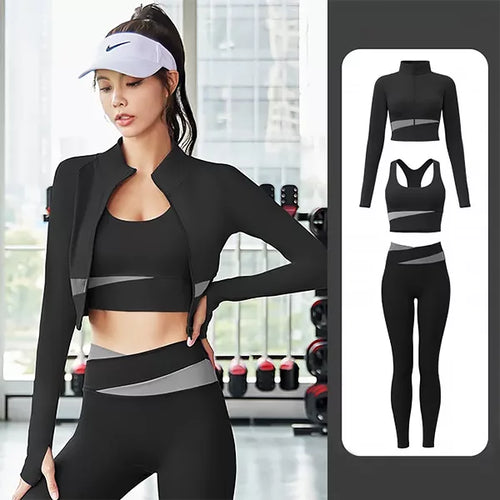 3-Piece Matching Activewear Set