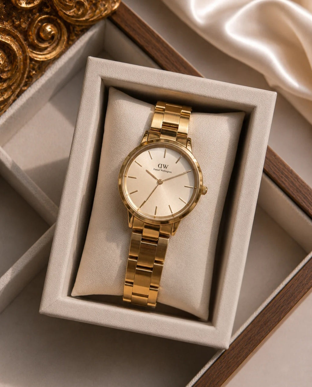 Luxury 2-Piece Watch & Jewellery Set